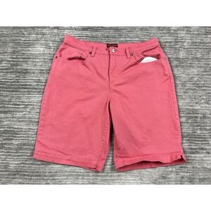 Duck Head Shorts 12 Pink‎ Denim Embroidered Cotton Blend Casual
